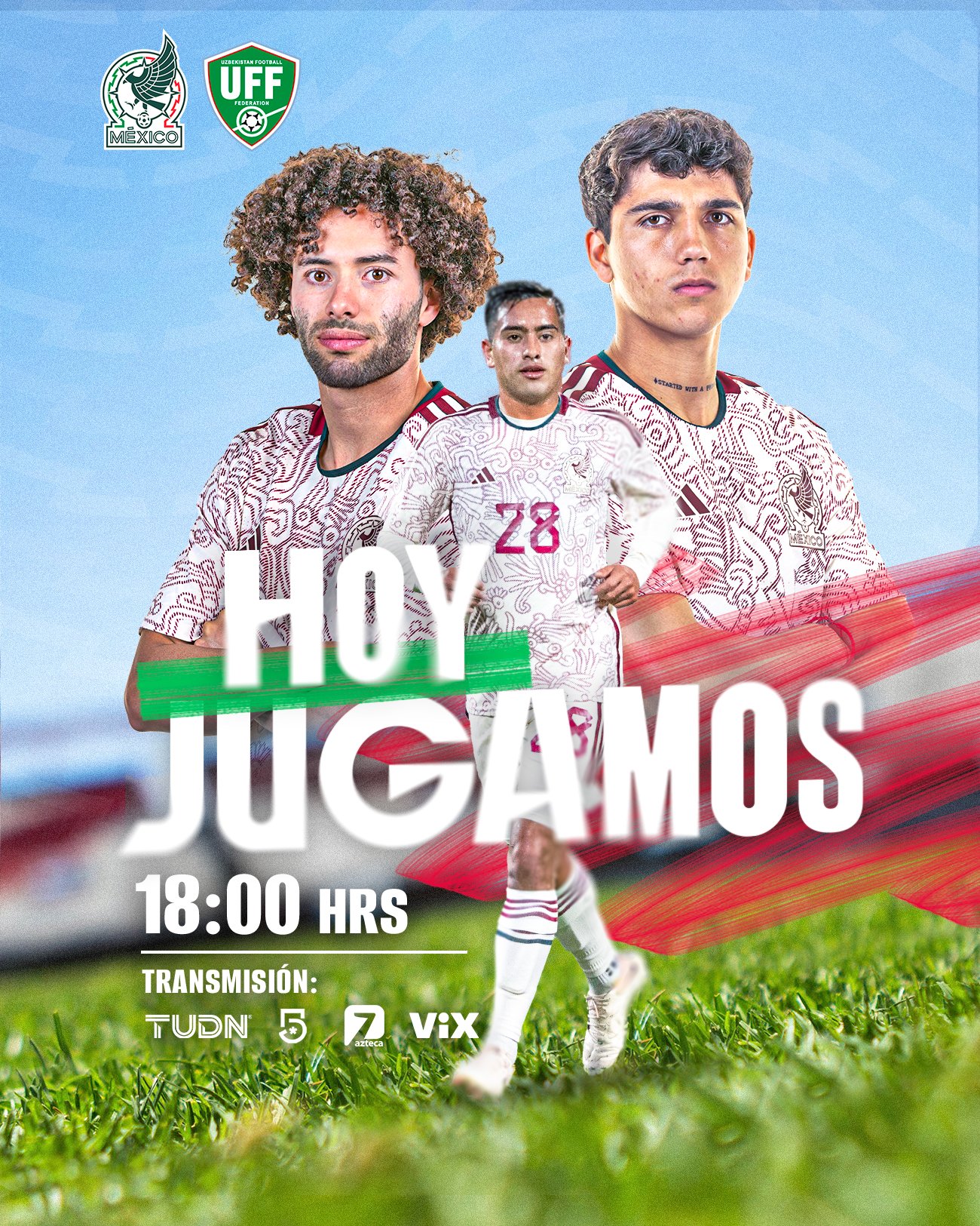 Por dónde y a qué hora ver el partido México vs Uzbekistán