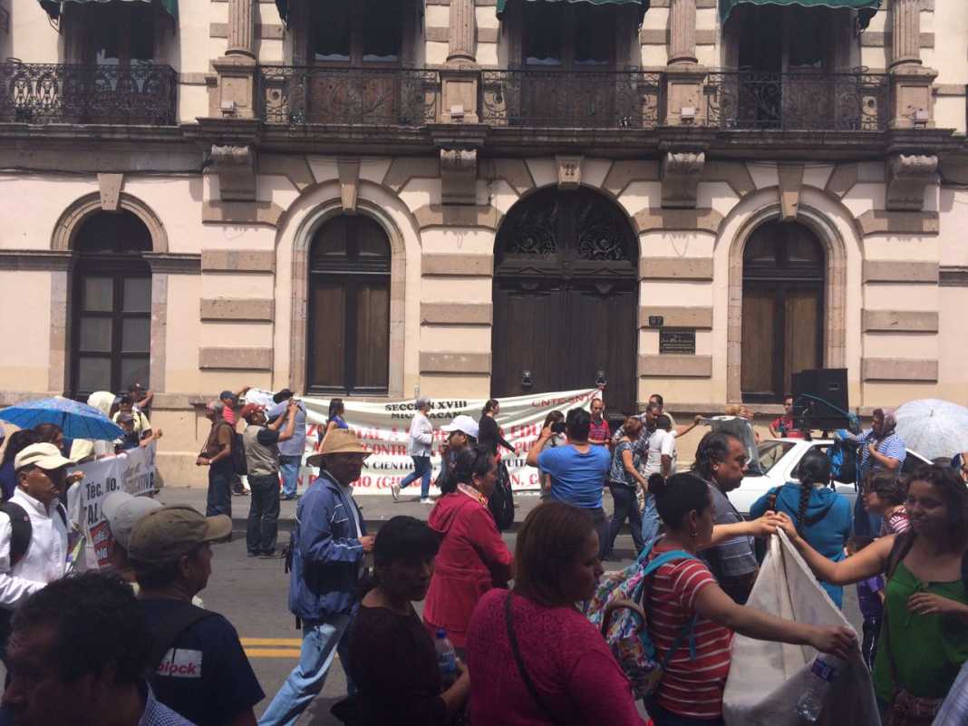 Se manifestará CNTE frente al Congreso de Michoacán