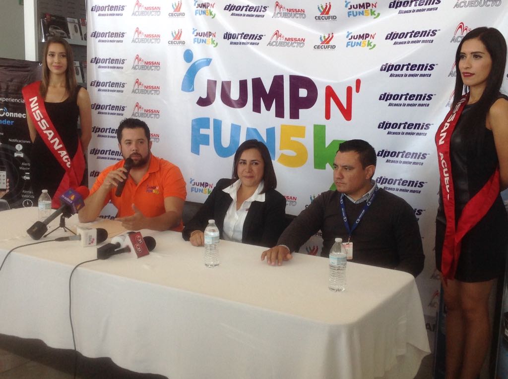 Realizarán en Morelia la Jump’n Fun 5k