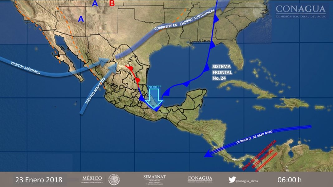 El clima de hoy señala fuertes fríos