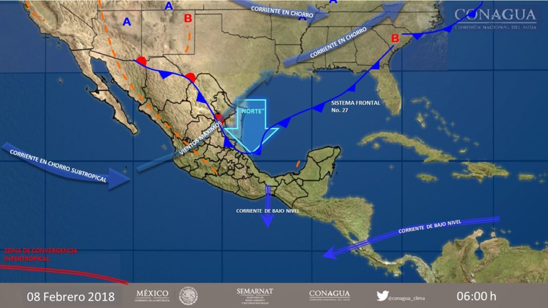 El clima pronostíca lluvias