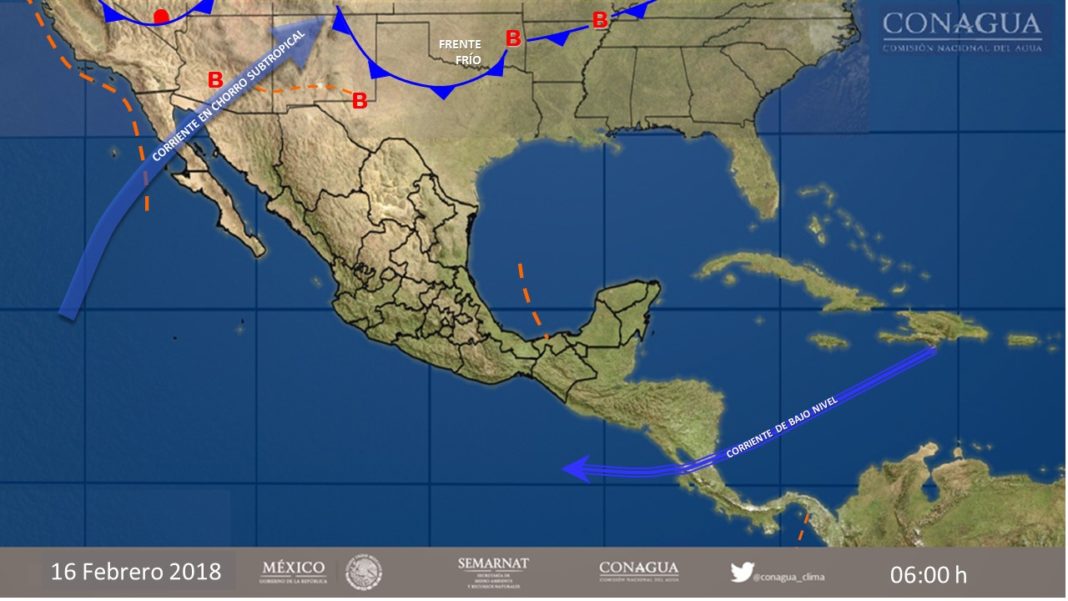 El clima señala un nuevo frente frio