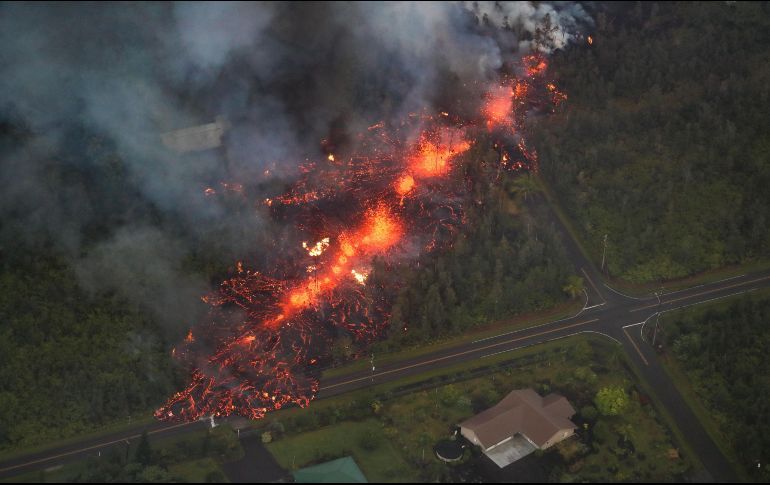 Se abrió otra fisura en Hawái por erupción del Kilauea