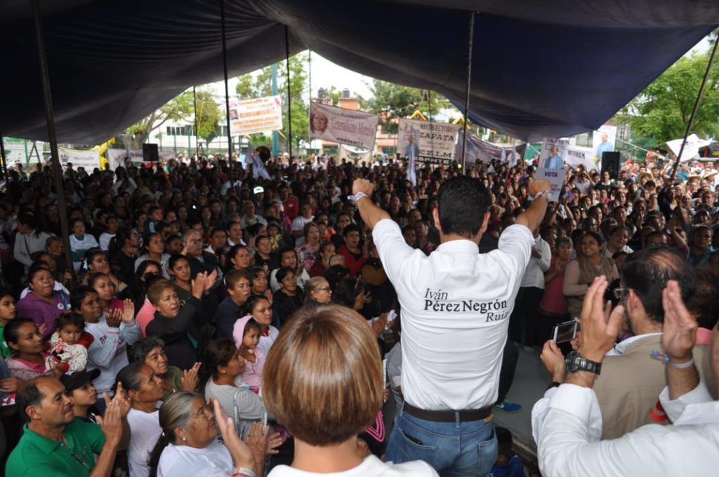 El 1 de Julio vamos a ganar; la gente ya decidió: Pérez Negrón Ruiz