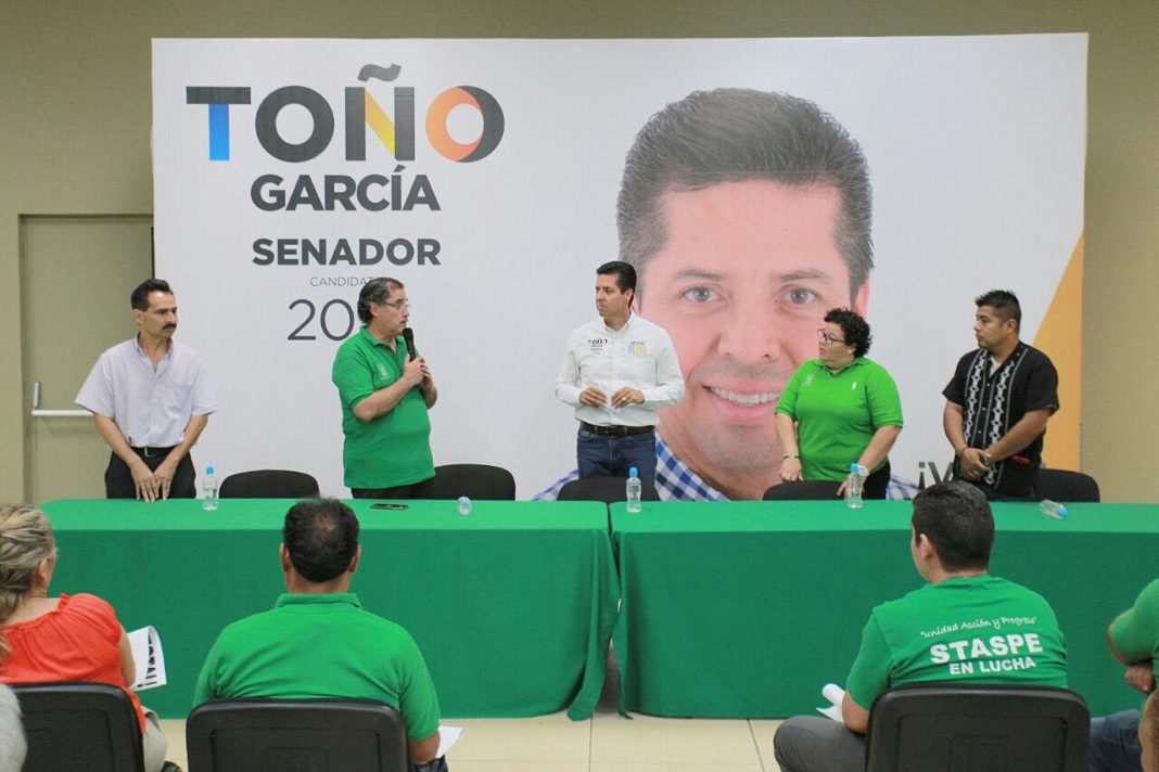 Toño García, con la clase trabajadora para mejores salarios