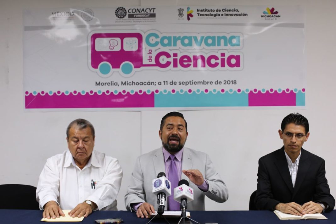 Caravana de la Ciencia visitará 35 municipios michoacanos