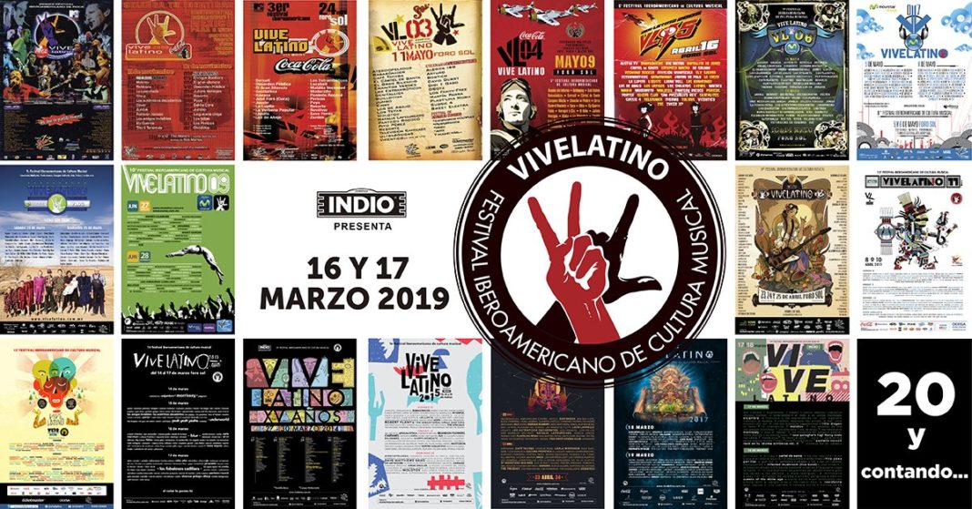 Vive Latino, ya tiene fecha para el 2019