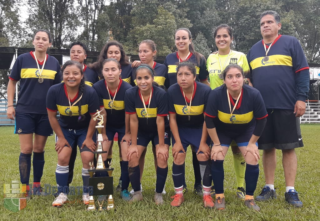 Caes México ganador del Torneo Femenil de Fútbol 7 Fiestas Patrias