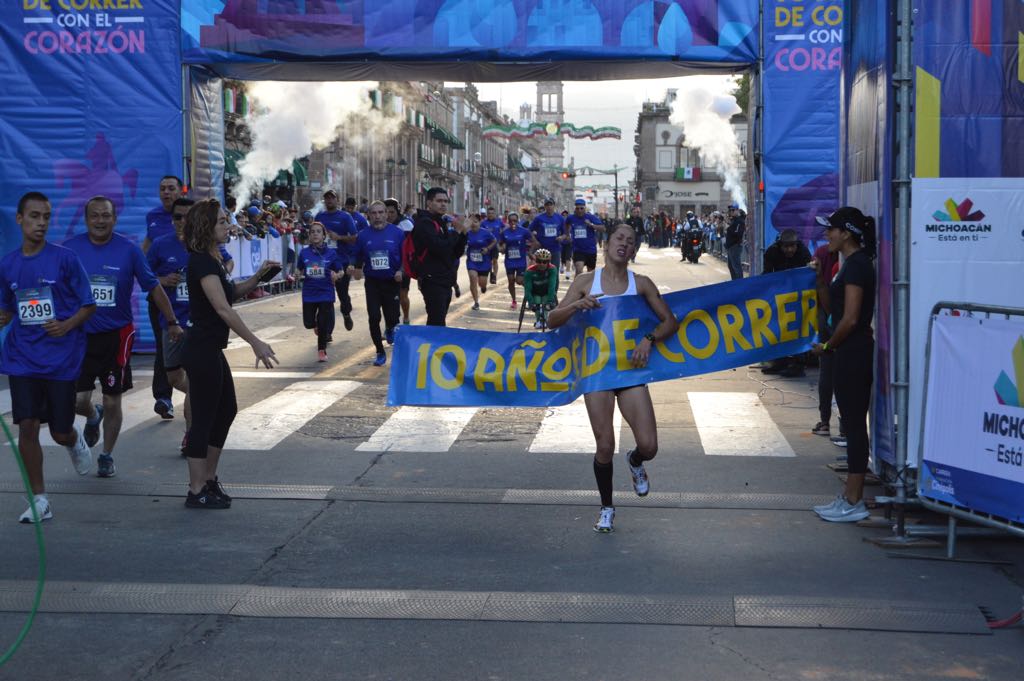 La moreliana Daniela Alonso gana la Carrera Cinépolis 2018