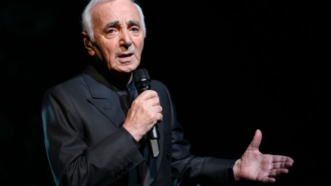 Muere el cantante Charles Aznavour