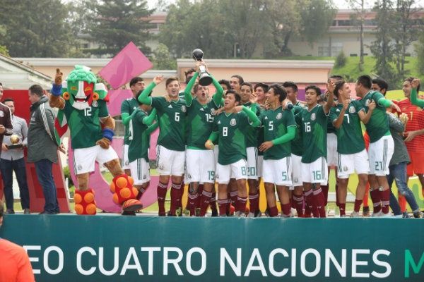 La Selección Mexicana Sub-17, Campeona del Torneo 4 Naciones