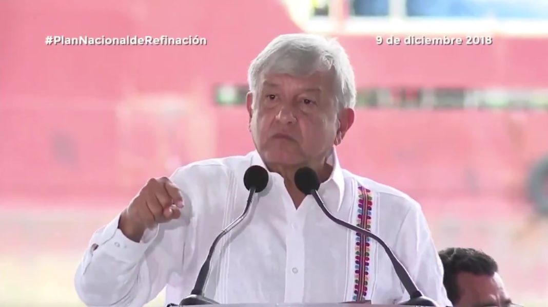 Presenta AMLO el Plan Nacional de Refinación