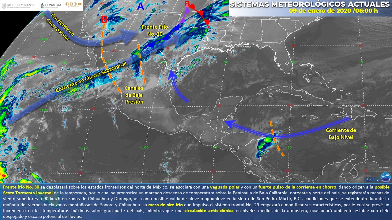 El meteorológico de hoy