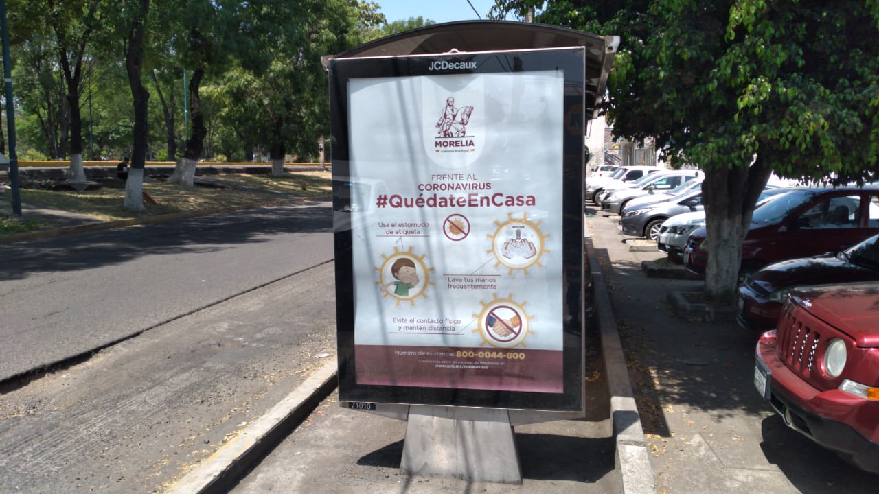 Gobierno de Morelia refuerza campaña preventiva contra el COVID-19