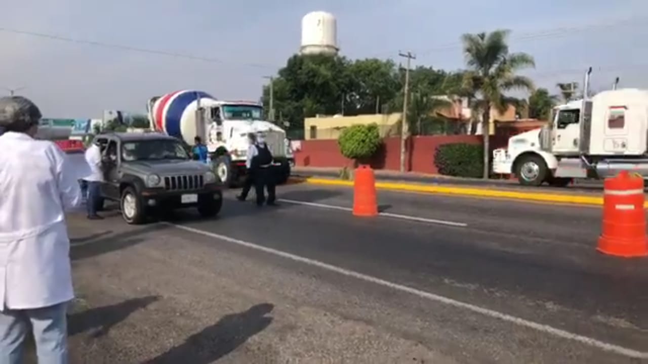 Se instalan 5 filtros sanitarios en las salidas de Morelia