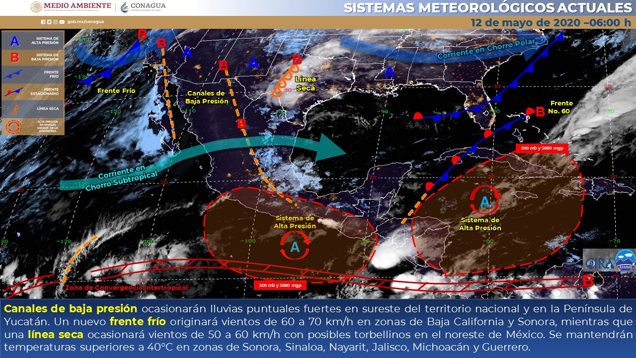 Clima para este día martes