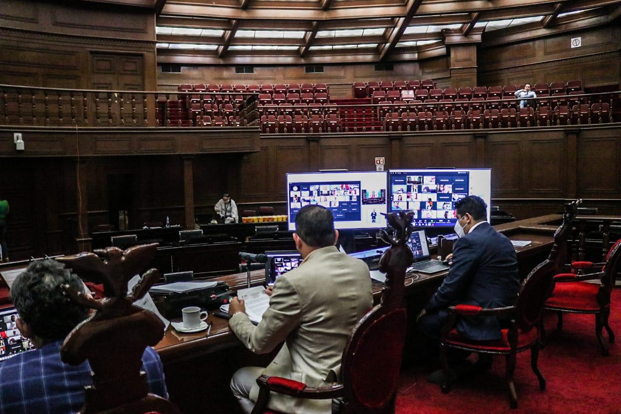 Pandemia no detiene el trabajo legislativo en el Congreso