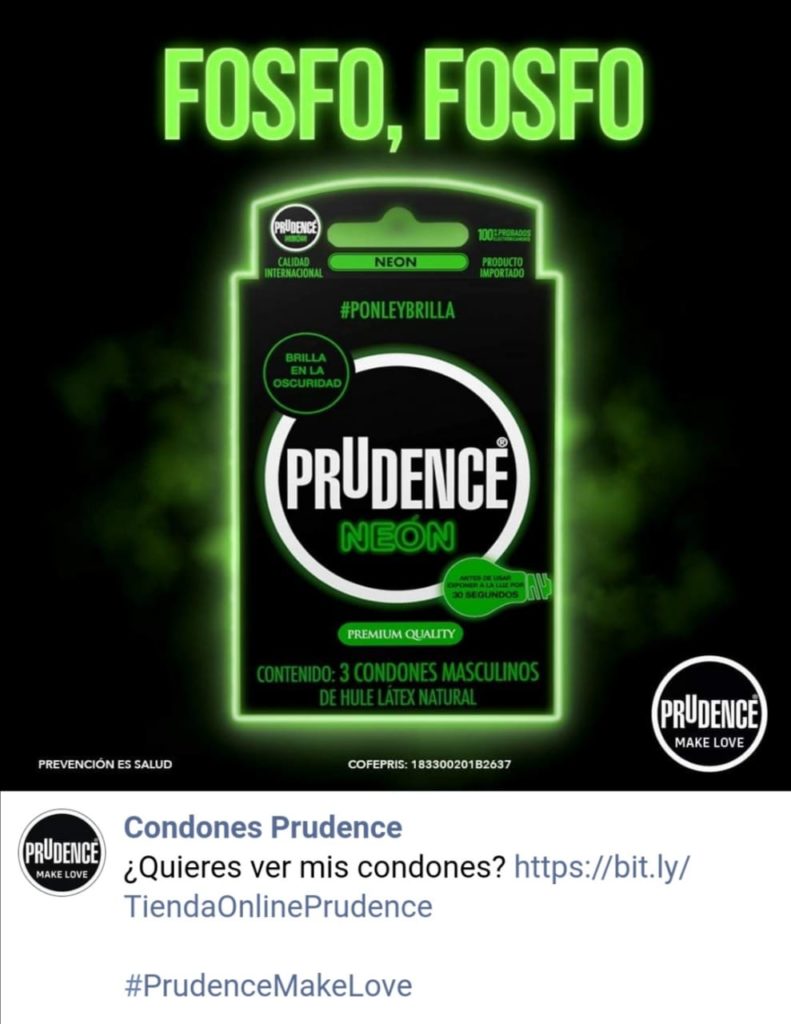 Marca de condones usa el Fosfo Fosfo