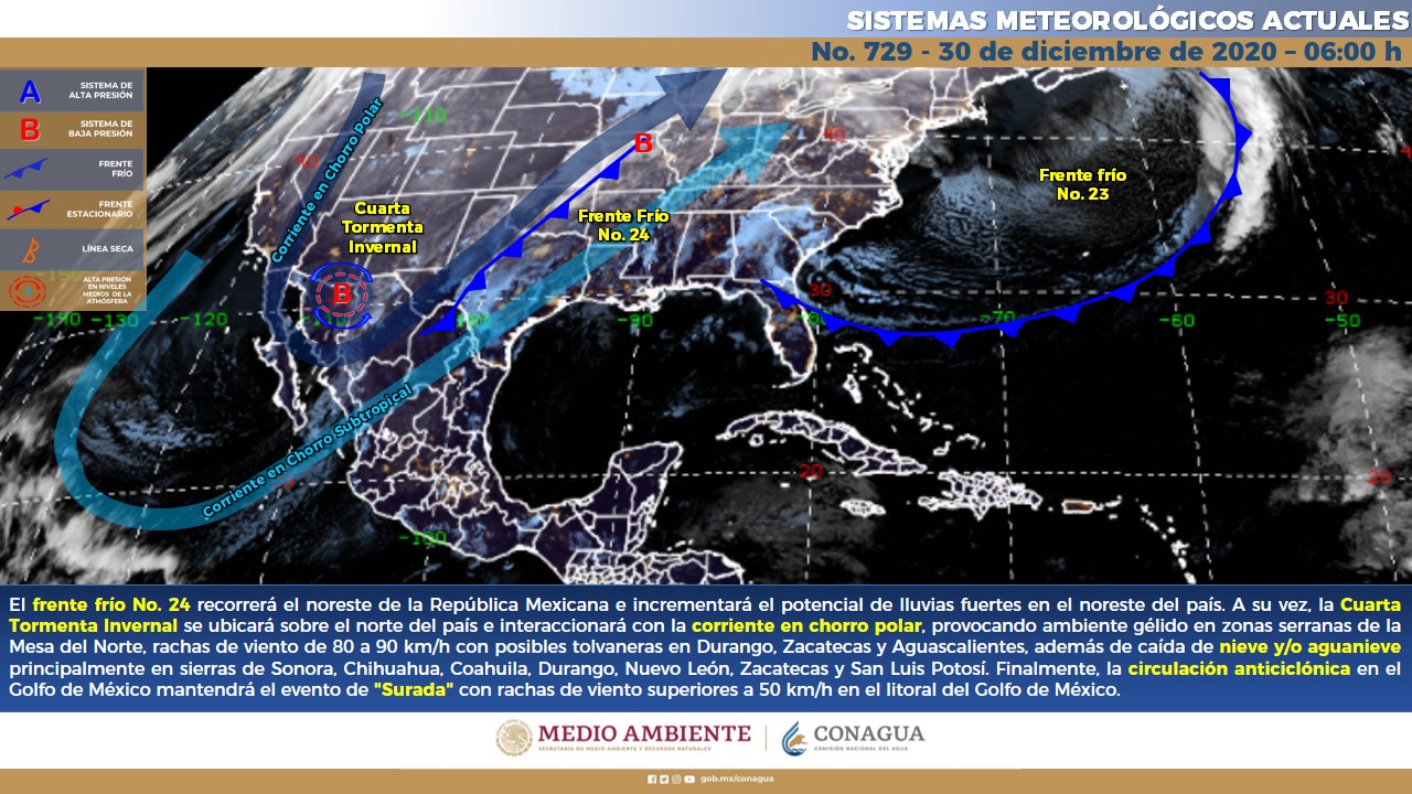 El clima de este miércoles