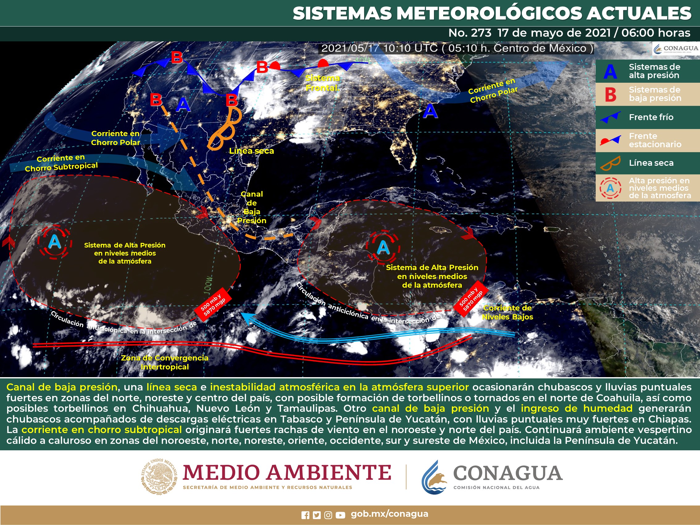 El clima para este día lunes