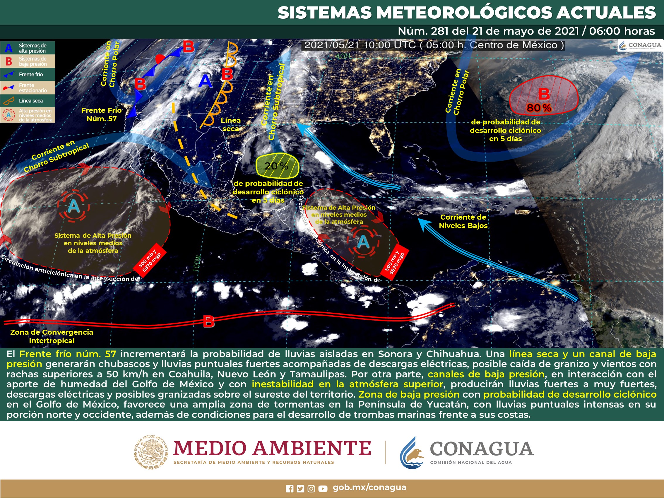 Estado del meteorológico para hoy viernes