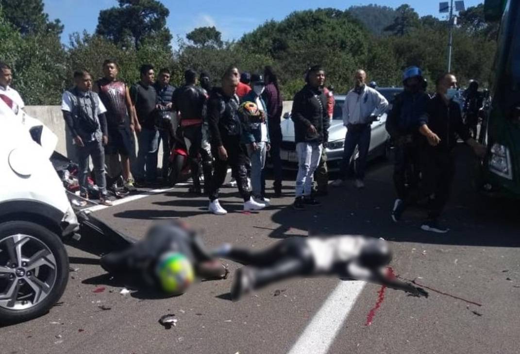 Accidente en autopista México-Cuernavaca deja al menos 6 muertos