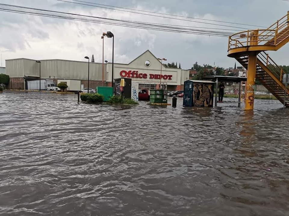 lluvia Morelia colonias inundaciones