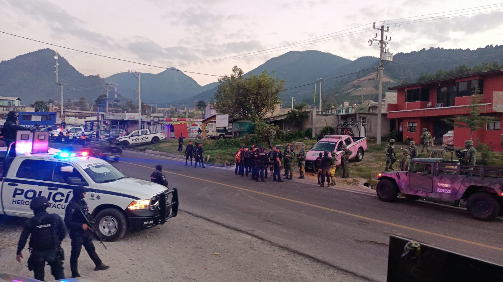 Enfrentamiento en Zitácuaro