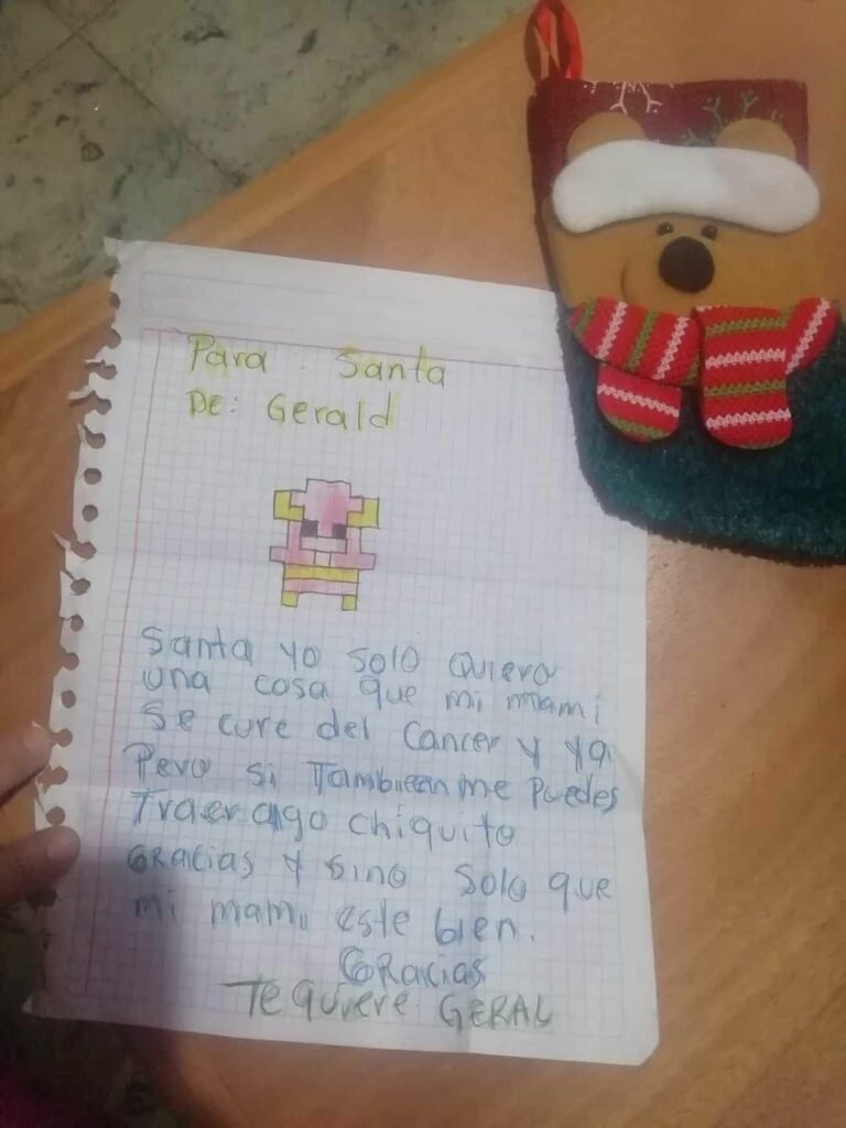 deseo pequeño en Navidad 