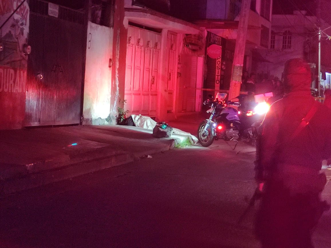 Asesinan a balazos a un sujeto en la colonia 22 de Octubre