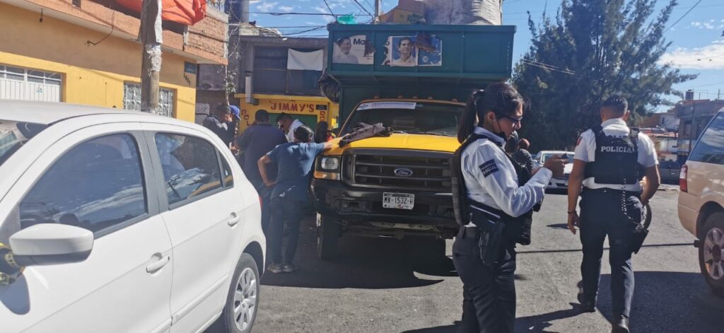 Balean al operador de una camioneta recolectora de basura en Morelia