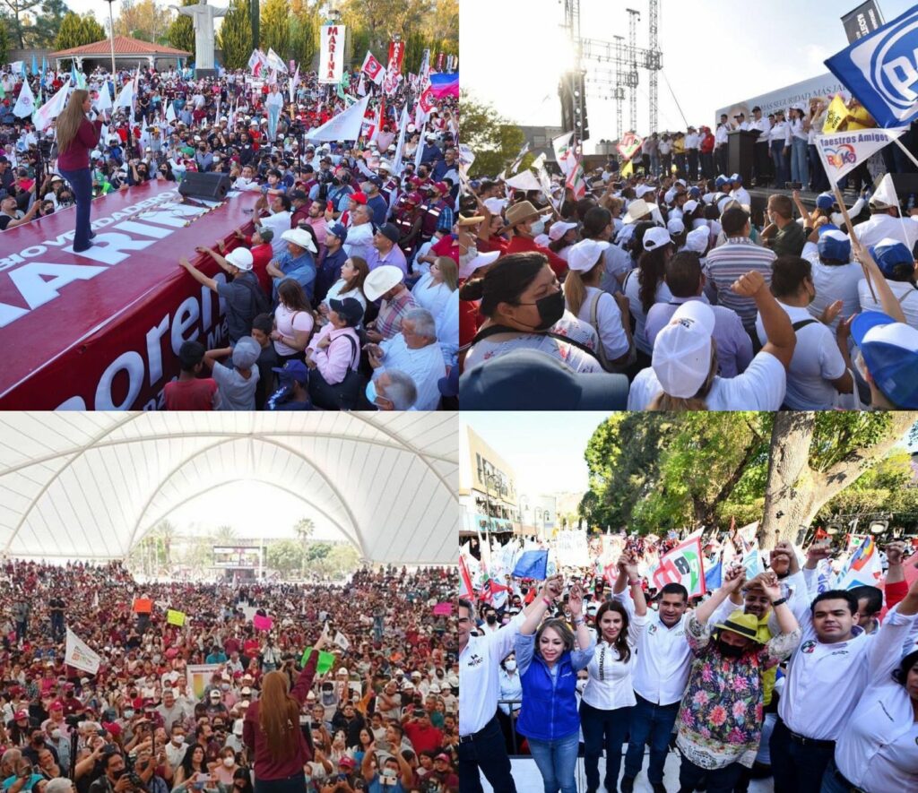 Comenzaron este domingo campañas a gobernador en 6 entidades