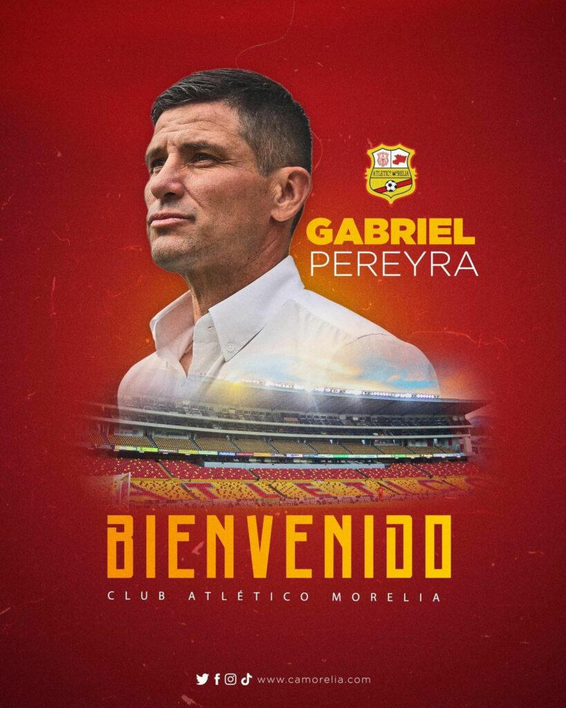 Viejo conocido; Pereyra nuevo DT de Atlético Morelia