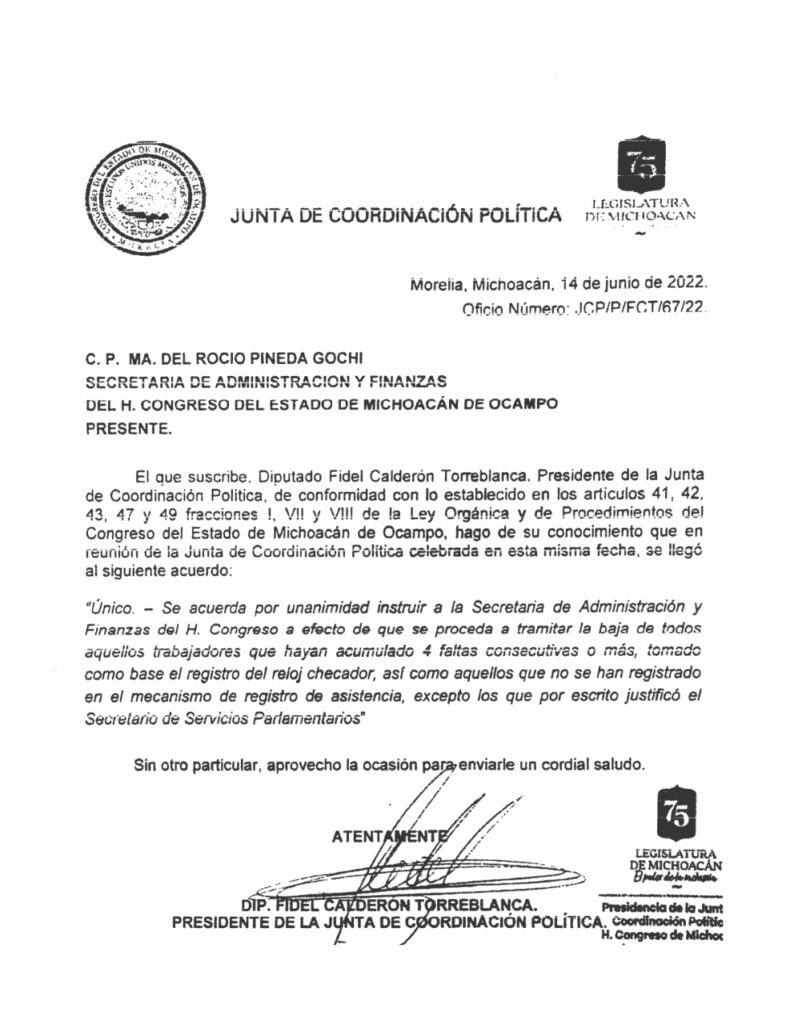 Despedirán a trabajadores de Congreso, ¿y a diputados para cuándo2