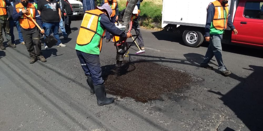 Estima SOP que en 8 meses, se han atendido 165 mil baches en Morelia