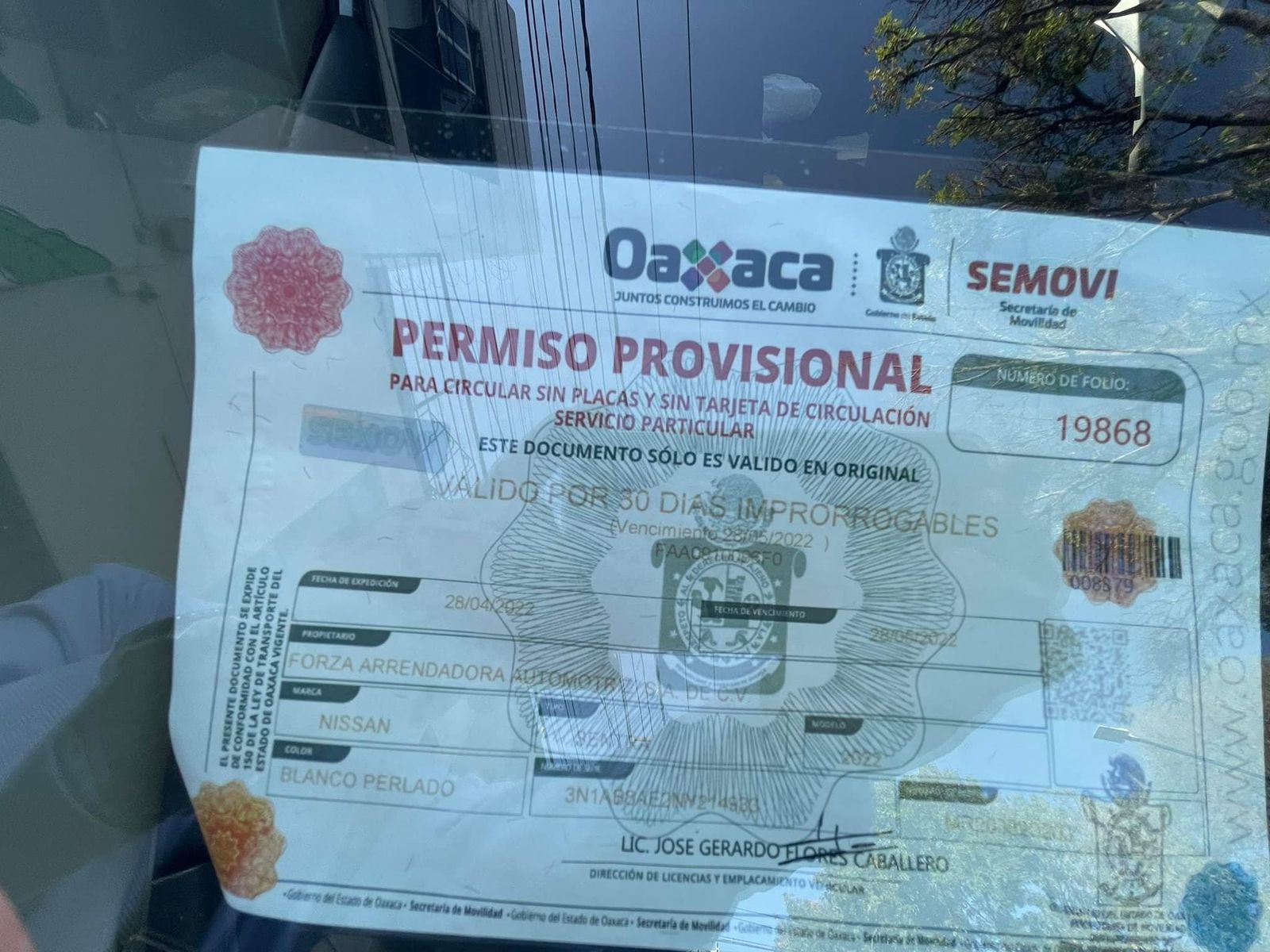 Patrullas de Policía de Morelia circula con permisos oficiales de Oaxaca