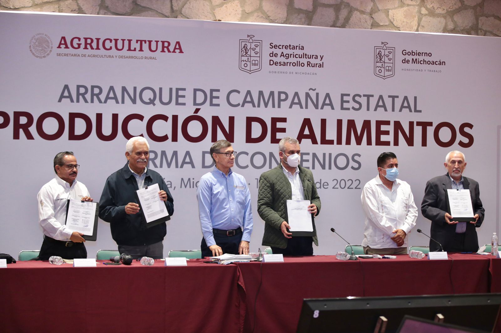 campaña estatal de Producción de Alimentos