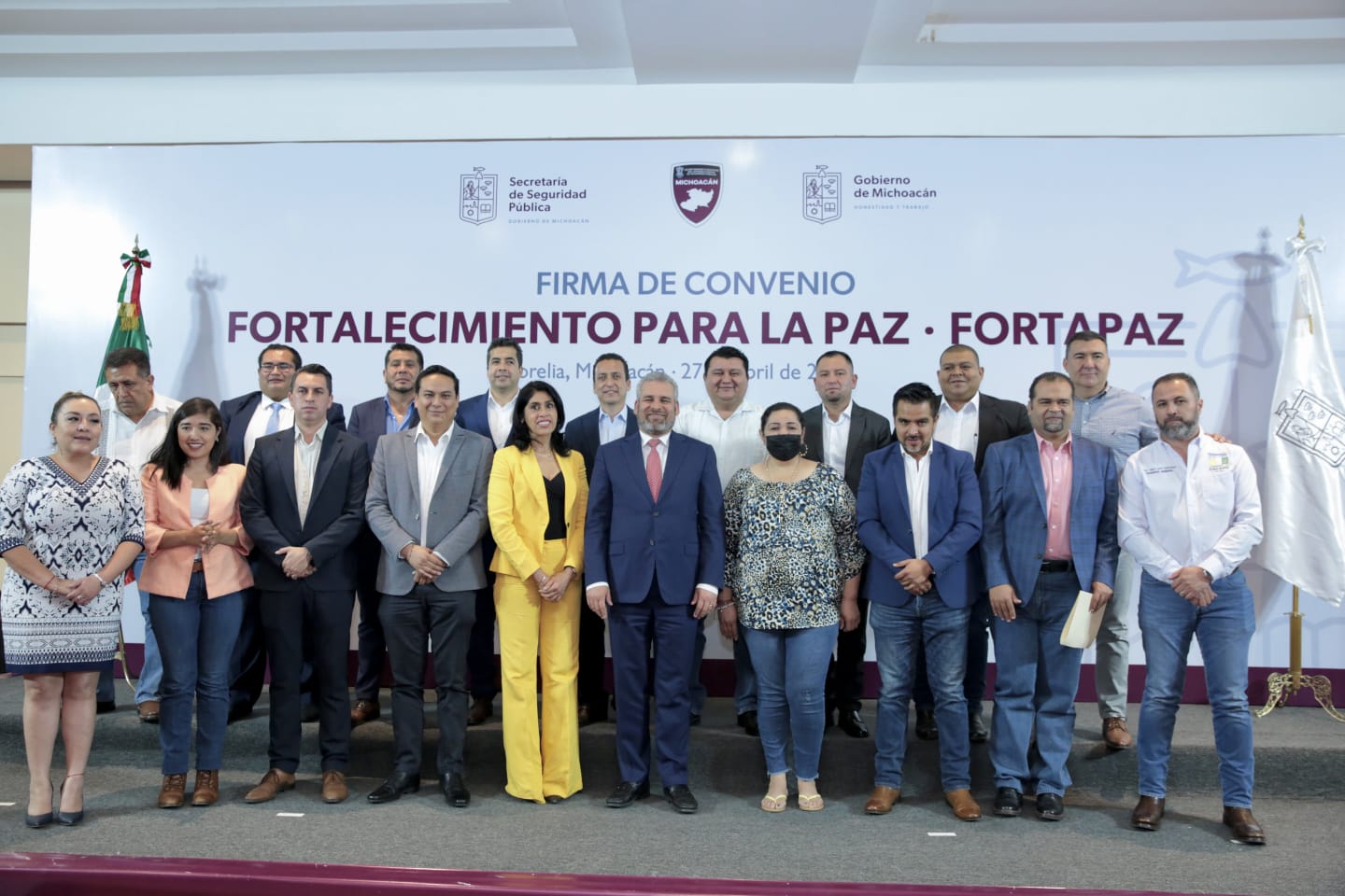 En esta semana, Gobierno de Michoacán inicia entrega de equipo del Fortapaz