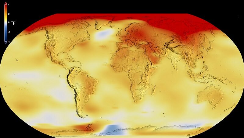 Temperatura superficie tierra