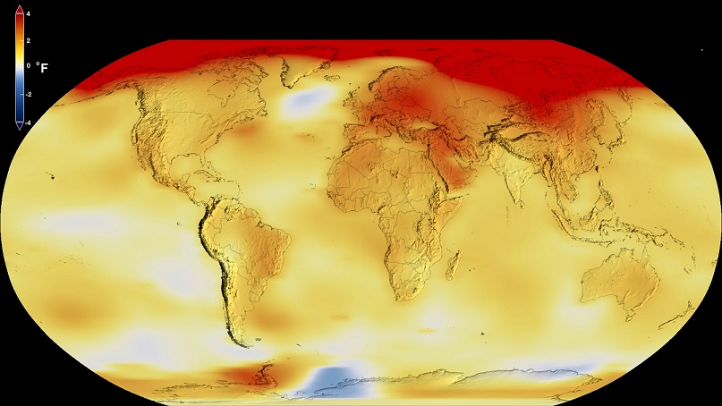 Temperatura superficie tierra