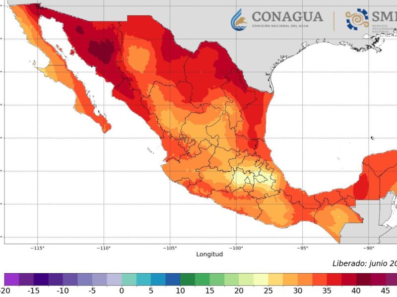 Clima México: Tercera ola de calor afectará a casi todo el país