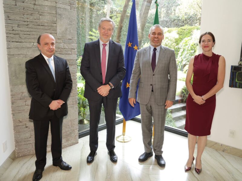 Bedolla acerca relaciones de Michoacán con la Unión Europea; energías limpias atraen la inversión extranjera