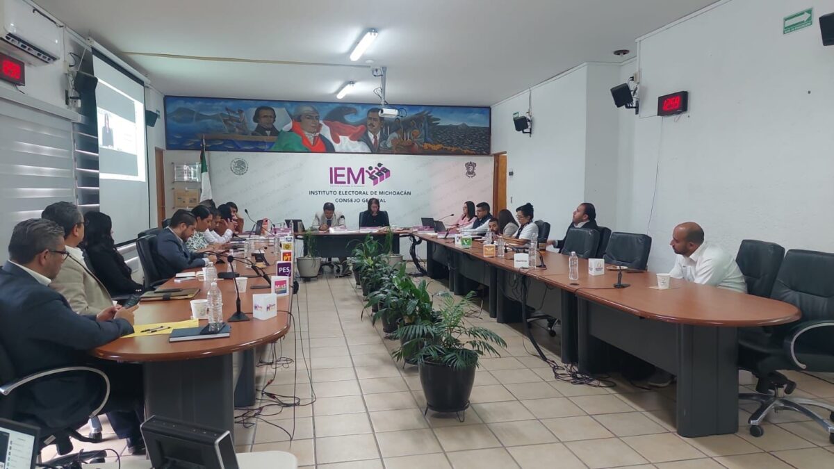 Aprueba IEM, cronograma electoral 2023-2024