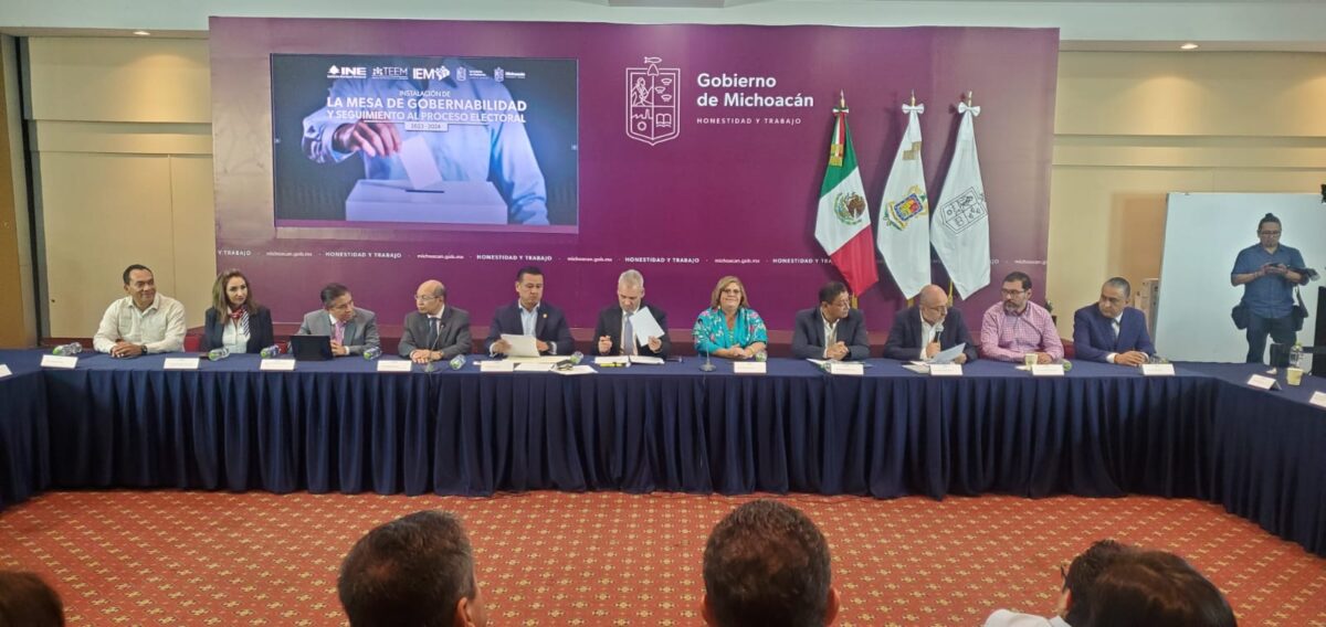 Sí hay condiciones para elecciones 2024 en Michoacán Torres Piña