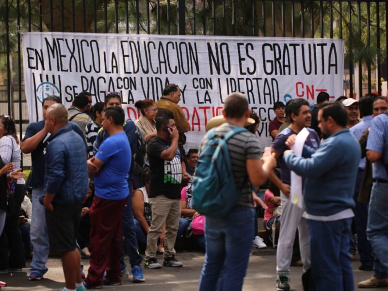 escuelas en paro CNTE Michoacán