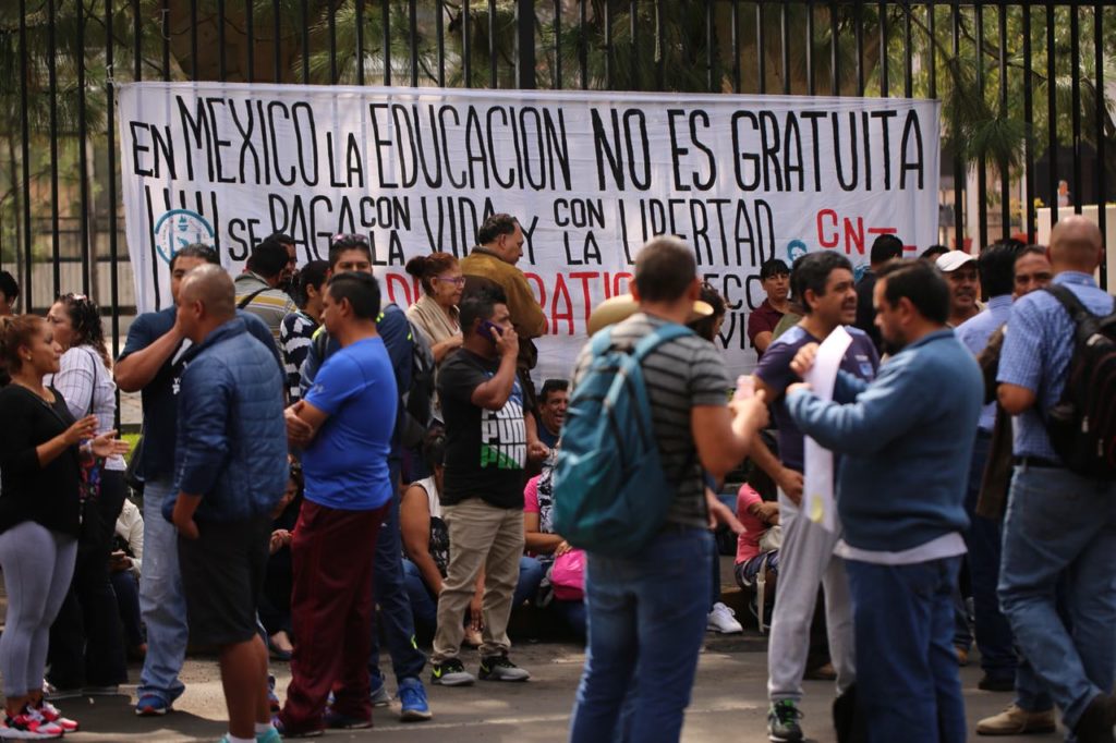 escuelas en paro CNTE Michoacán