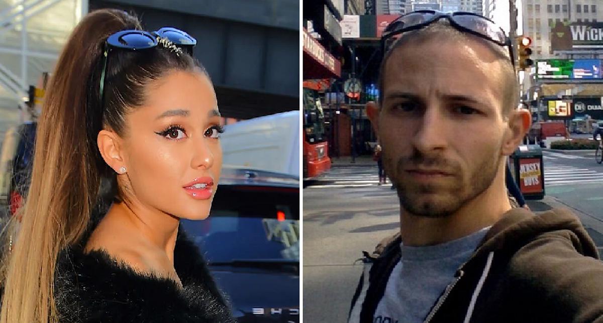 Ahron Zebulun Israel Brown estuvo persiguiendo a Ariana Grande