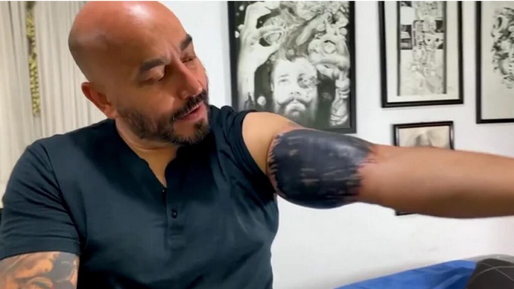 Lupillo Rivera se quitó tatuaje de Belinda