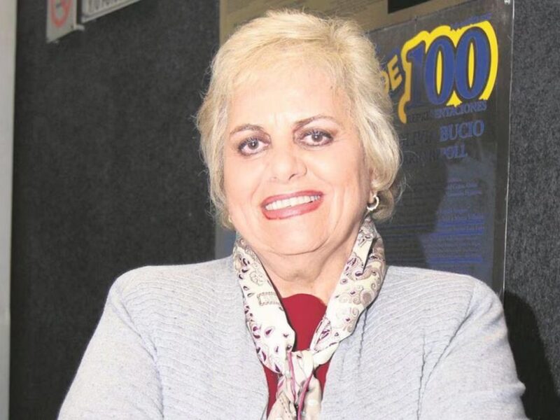 Se informó que fallece la productora Tina Galindo