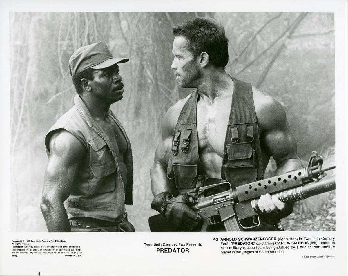 arnold schwarzenegger homenaje a carl weathers